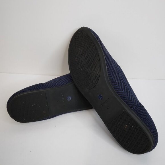 Rothy’s Midnight Metallic Herringbone Flats Size 10. RETIRED - Picture 10 of 14